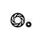 KIT SPROCKET RACING VICTORY BOMBER 49/16 428